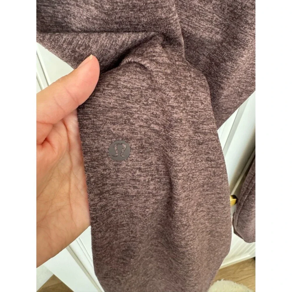 lululemon athletica Brown Heather Women's Drawstring Jogger Pants - Size 14